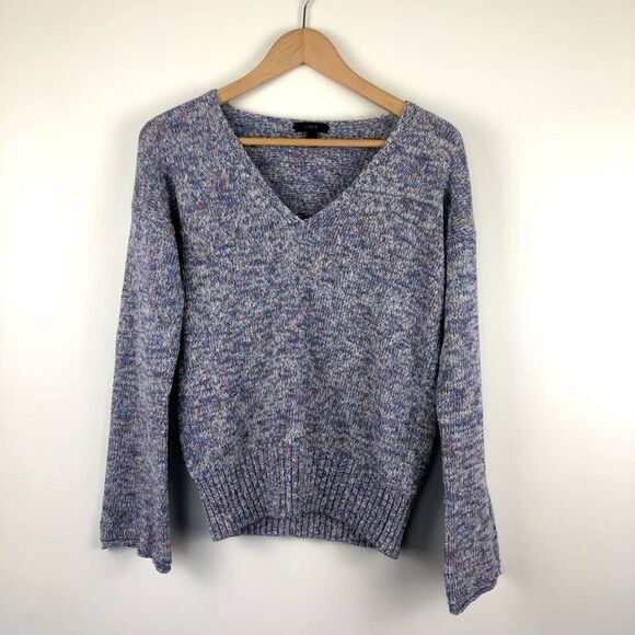 J Crew Flared Sleeve Swing Sweater small - Picture 3 of 8